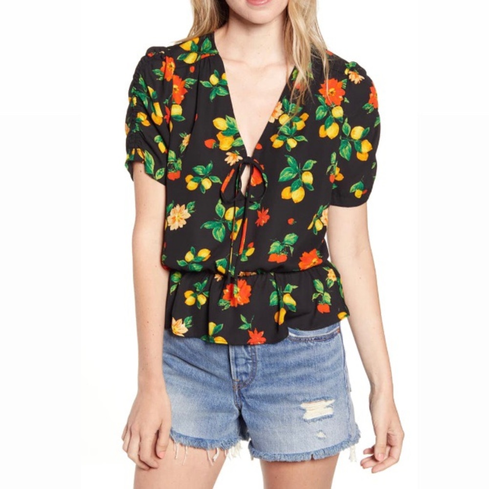 NORDSTROM Peplum Top
